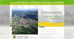 Desktop Screenshot of grabenstetten.de